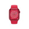 Apple Watch Series 8 41mm Red Aluminium Case with Sport Band - Red 