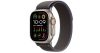 Apple Watch Ultra 2 LTE 49mm Titanium Case with Trail Loop S/M - Blue/Black