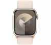 Apple Watch Series 9 GPS 41mm Starlight Aluminium Case with Sport Loop - Starlight