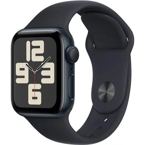 Apple Watch SE (2023) GPS 40mm Midnight Aluminium Case with Sport Band