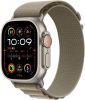 Apple Watch Ultra 2 LTE 49mm Titanium Case with Alpine Loop S - Olive