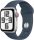 Apple Watch SE (2023) 40mm - Silver Aluminium Case with Sport Band M/L - Storm Blue