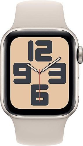 Apple Watch SE (2023) GPS 40mm Starlight Aluminium Case with Sport Band