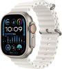 Apple Watch Ultra 2 LTE 49mm Titanium Case with Ocean Band - White
