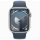 Apple Watch Series 9 GPS 41mm Silver Aluminium Case with Sport Band S/M - Storm Blue